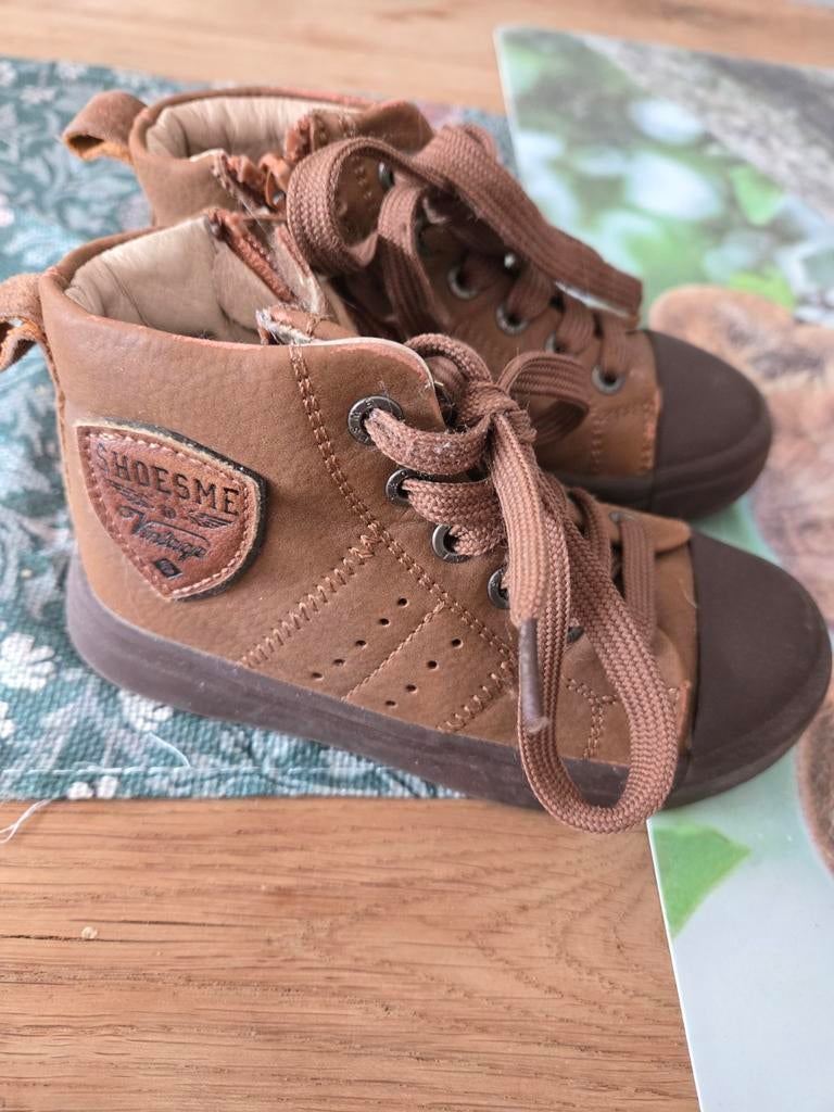 Shoesme leren boots maat 26 - Gebruikt, nette staat, Gebruikt, Jongen of Meisje, Ophalen of Verzenden, Laarzen
