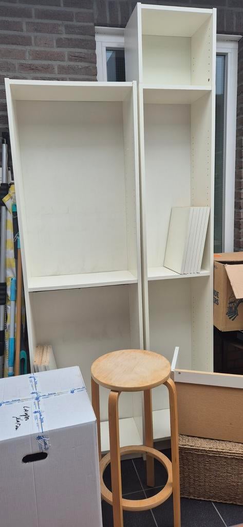 1 Billy boekenkast  - Wit, Huis en Inrichting, Kasten | Boekenkasten, Ophalen, Met plank(en), Gebruikt, 200 cm of meer