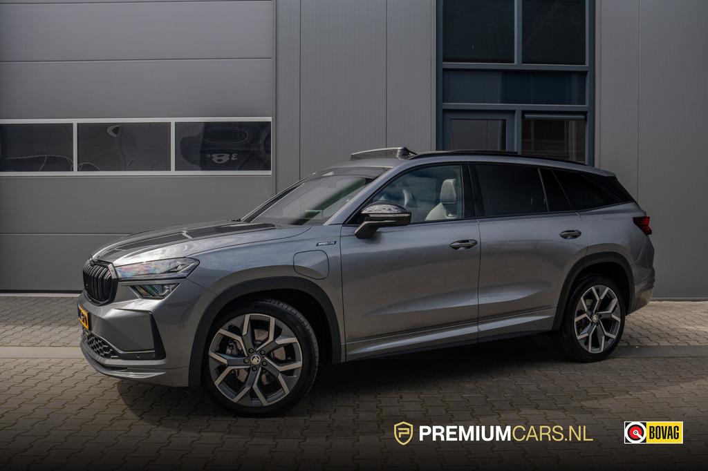 Skoda Kodiaq 1.5 TSI PHEV Sportline Business | Pano | Trekha, Euro 6, 4 cilinders, Met garantie (alle), Bedrijf