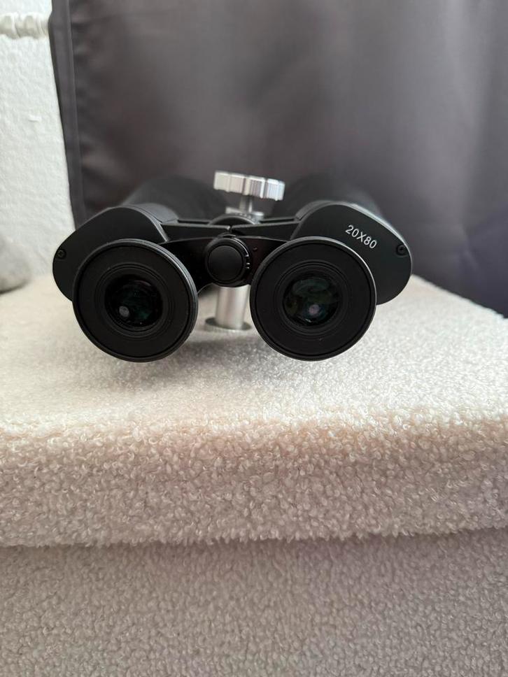 Bresser Verrekijker 20x80 met Statief TR682AN, Audio, Tv en Foto, Optische apparatuur | Verrekijkers, Gebruikt, Porro (met knik)