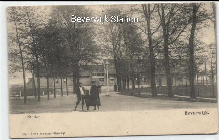 Beverwijk Station, Verzamelen, Verzenden, Voor 1920, Noord-Holland