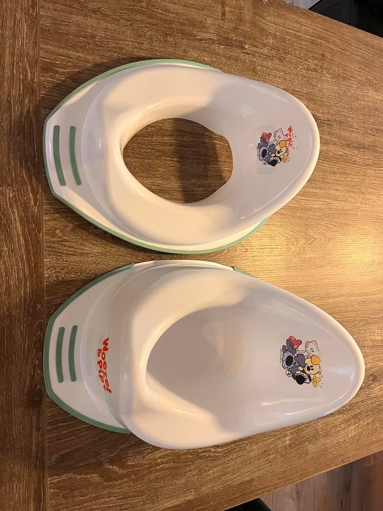 Wc bril verkleiner en potje, Ophalen, Gebruikt