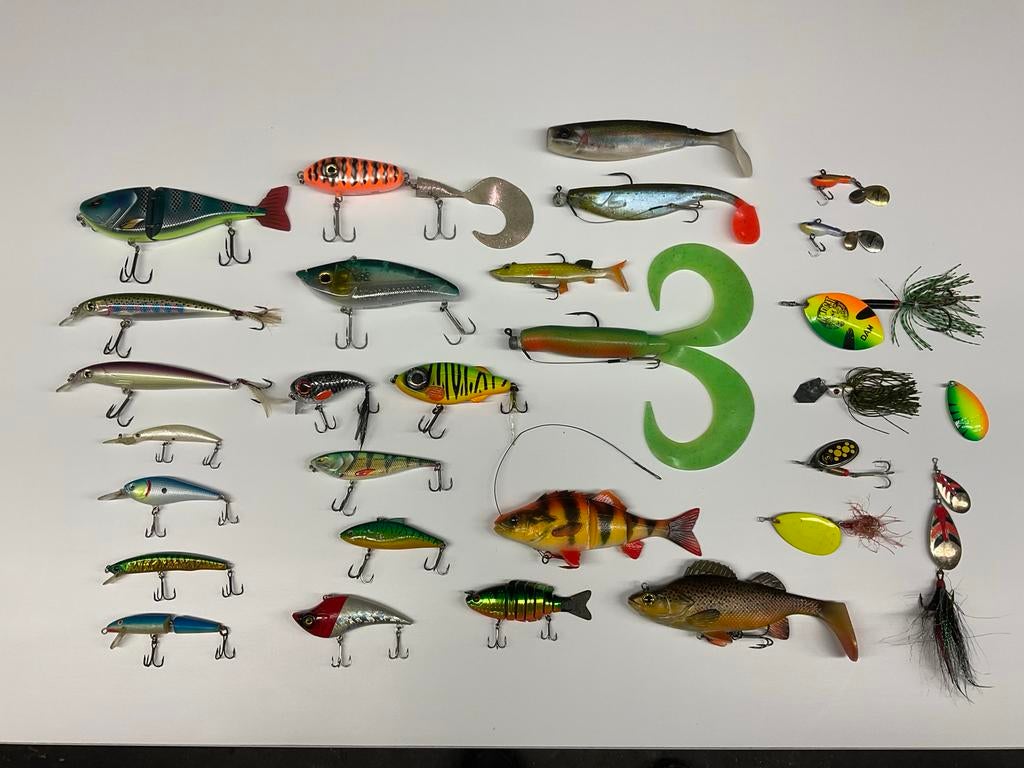 Partij divers kunstaas - Nieuw en gebruikt, Watersport en Boten, Ophalen, Zo goed als nieuw, Overige typen