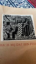 Zeldzame Brief gericht aan Johan Dijkstra (Groninger Ploeg), Boeken, Ophalen of Verzenden, Schilder- en Tekenkunst