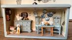 Kijkkast poppenhuis miniatuur, Ophalen of Verzenden, Zo goed als nieuw, Poppenhuis