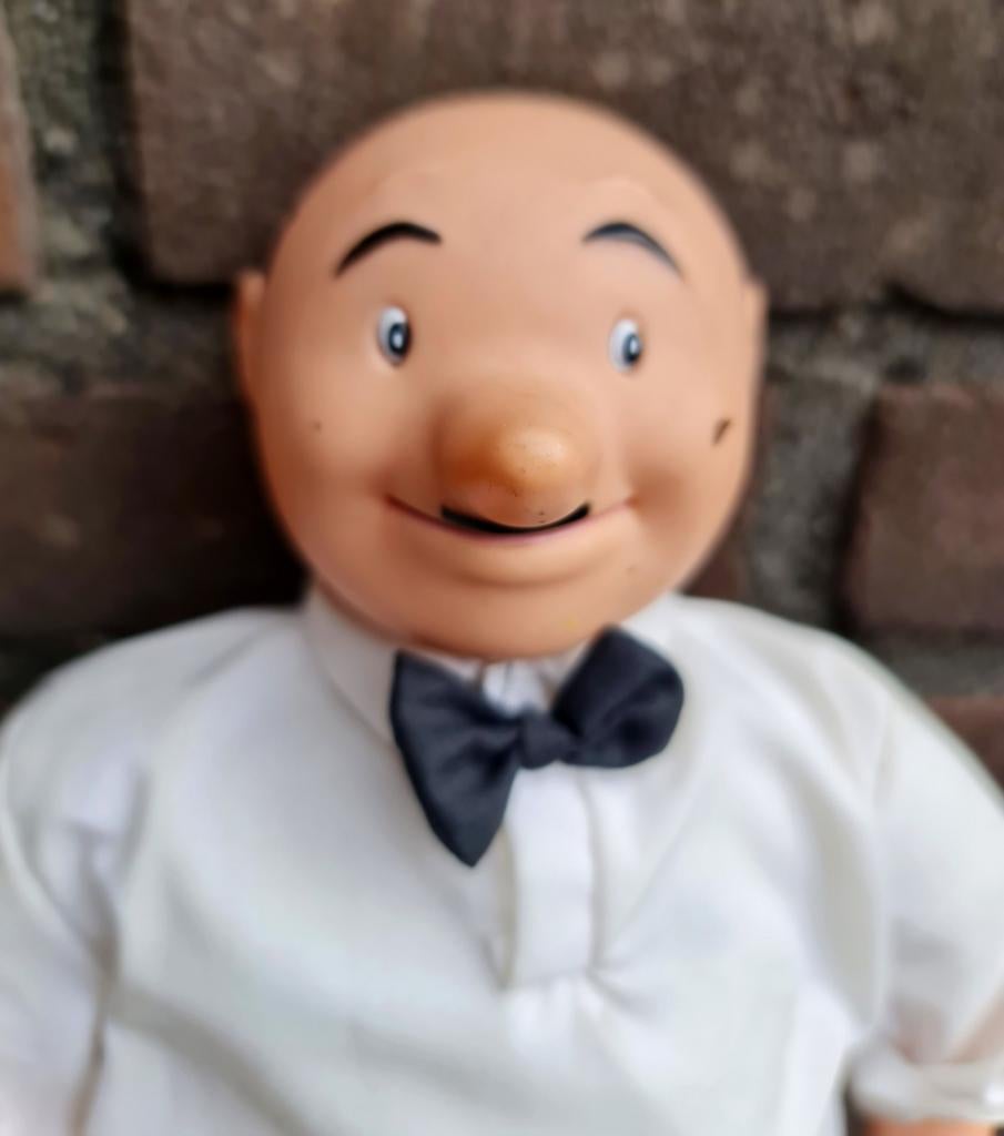 Lambiek pop glimlach Suske en Wiske goede staat bijzonder  , Verzamelen, Ophalen, Suske en Wiske, Gebruikt, Beeldje of Figuurtje