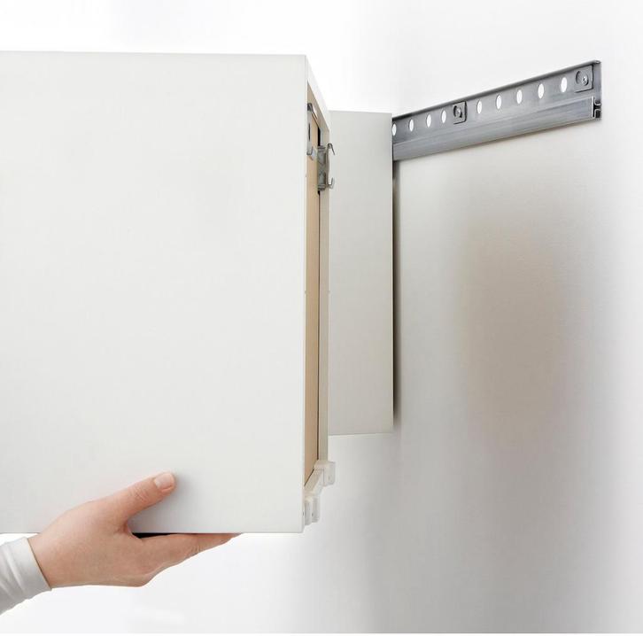 Ikea Metod kast ophang rails 200cm 2st, Huis en Inrichting, Keuken | Keukenelementen, Nieuw, 25 tot 50 cm, Ophalen of Verzenden