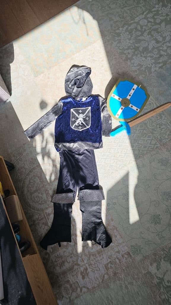 Verkleedset ridder mt s, Ophalen, Carnaval