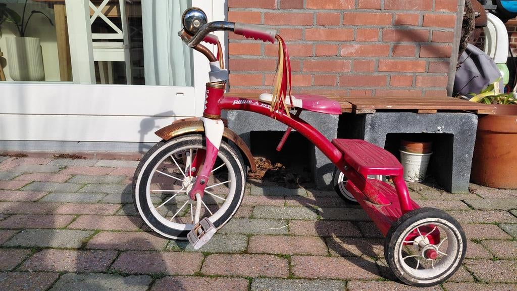 Vintage Radio Flyer Driewieler, Ophalen, Gebruikt, Radio Flyer