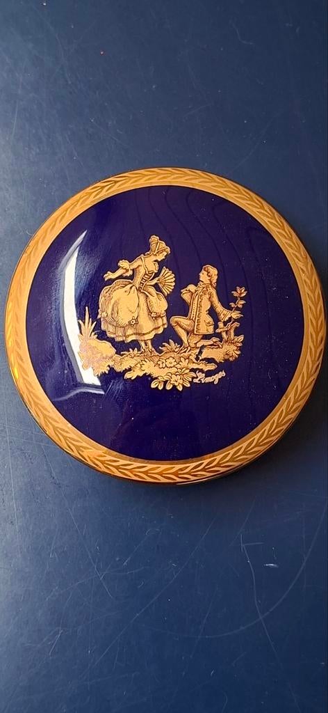 Porseleinen doosje uit Limoges, Ophalen of Verzenden