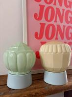 Thabur set, art deco lamp, vintage plafondlamp, plafonnière, Ophalen of Verzenden