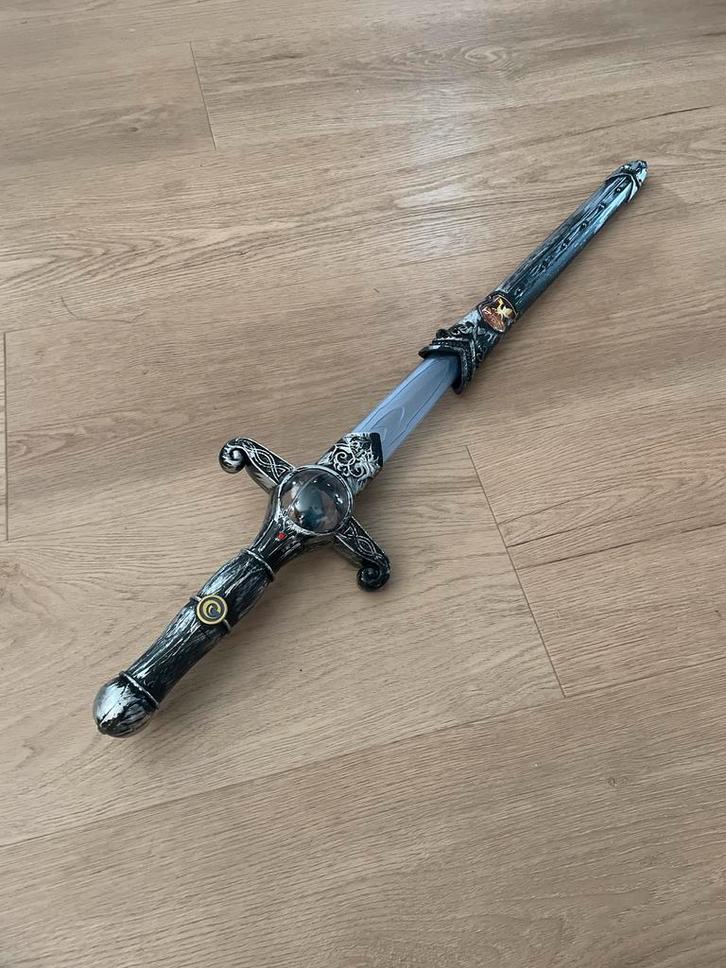 Efteling Joris en de Draak zwaard (licht defect), Verzamelen, Speelgoed, Gebruikt, Ophalen of Verzenden