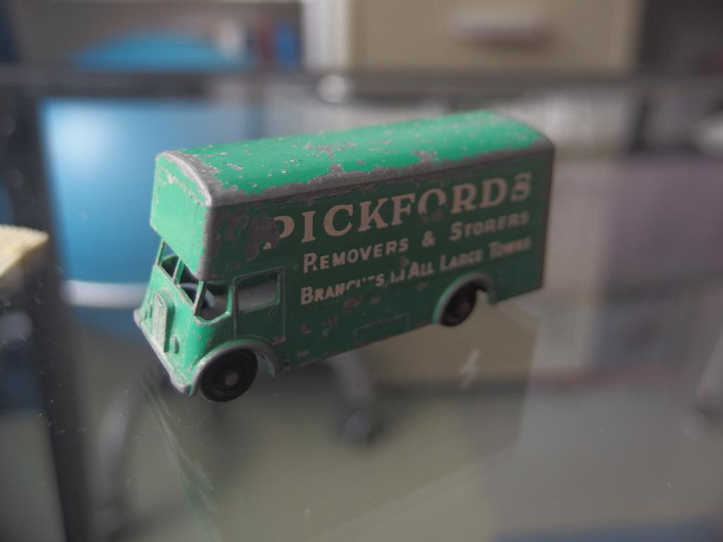 Matchbox Pickford Removal Van/verhuiswagen no 40 (1963-67), Ophalen of Verzenden, Gebruikt, Auto