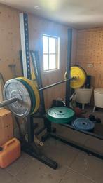 Barbell Set tot 105kg, Sport en Fitness, Ophalen, Zo goed als nieuw