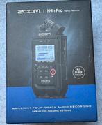 Zoom H4n Pro Handy Recorder - NOOIT gebruikt, Ophalen of Verzenden, Nieuw, Audio