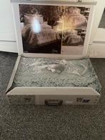 Prachtige bedsprei zo goed als nieuw, Ophalen of Verzenden, Zo goed als nieuw, Eenpersoons, Blauw