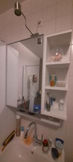 IKEA spiegelkast met open rek, Ophalen, Spiegelkast, 50 tot 100 cm, Zo goed als nieuw