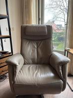 Sta op stoel, Huis en Inrichting, Fauteuils, Ophalen, Zo goed als nieuw, Leer, 50 tot 75 cm