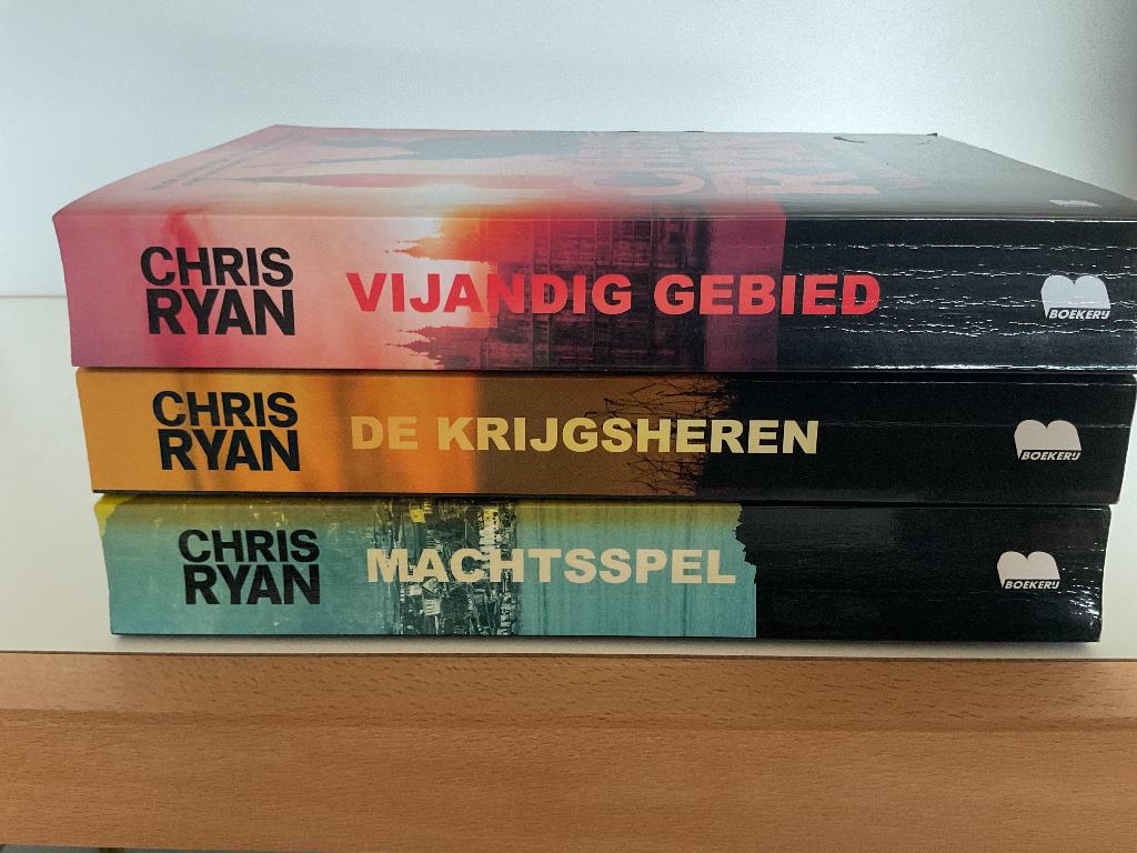 3 boeken Chris Ryan, Boeken, Ophalen, Gelezen, Chris Ryan