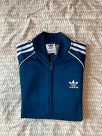 Adidas vest blauw Maat S/M ORIGINEEL, Ophalen of Verzenden, Zo goed als nieuw, Blauw, Algemeen