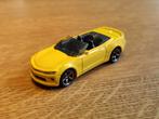 Matchbox Chevy Camaro Cabrio GEEL, Ophalen of Verzenden, Zo goed als nieuw, Auto