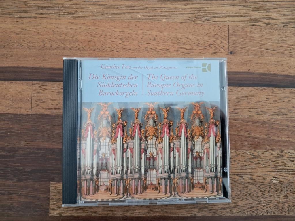Gunther fetz an der orgel zu weingarten: bohm, richter etc, Verzenden, Barok, Zo goed als nieuw, Overige typen