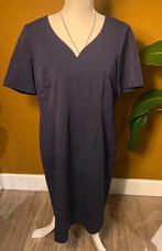 Donkerblauwe jurk met korte mouwen, Maat 38/40 (M), Blauw, Nieuw, Ophalen of Verzenden