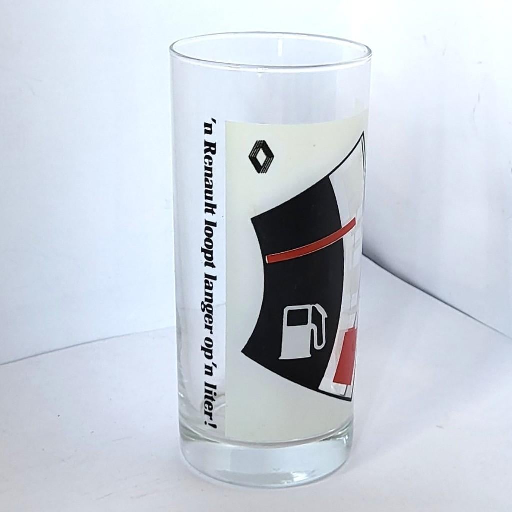 Vintage glazen Renault en nog retro Merken en Reclame, Verzamelen, Merken en Reclamevoorwerpen, Ophalen of Verzenden, Gebruikt
