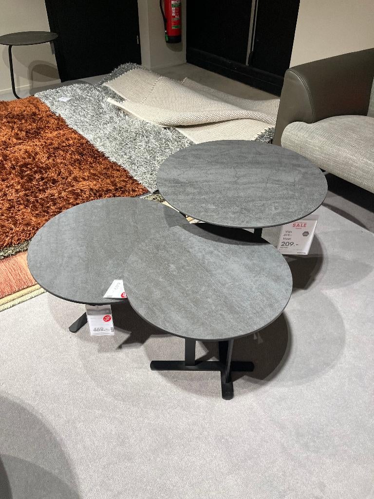 bijzettafel, Huis en Inrichting, Tafels | Bijzettafels, Overige materialen, Minder dan 55 cm, Zo goed als nieuw, Overige vormen