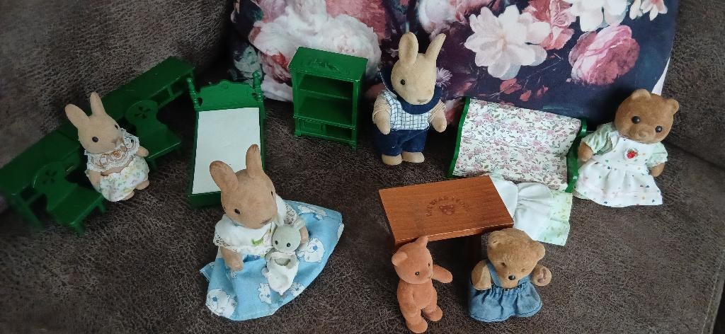 Sylvanian vintage speelgoed  teab., Ophalen of Verzenden, Gebruikt