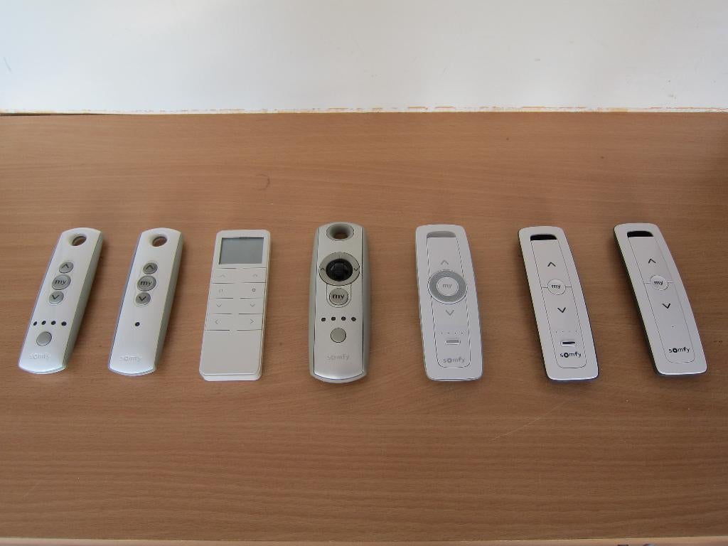 Afstandbedieningen van Somfy, Ophalen of Verzenden