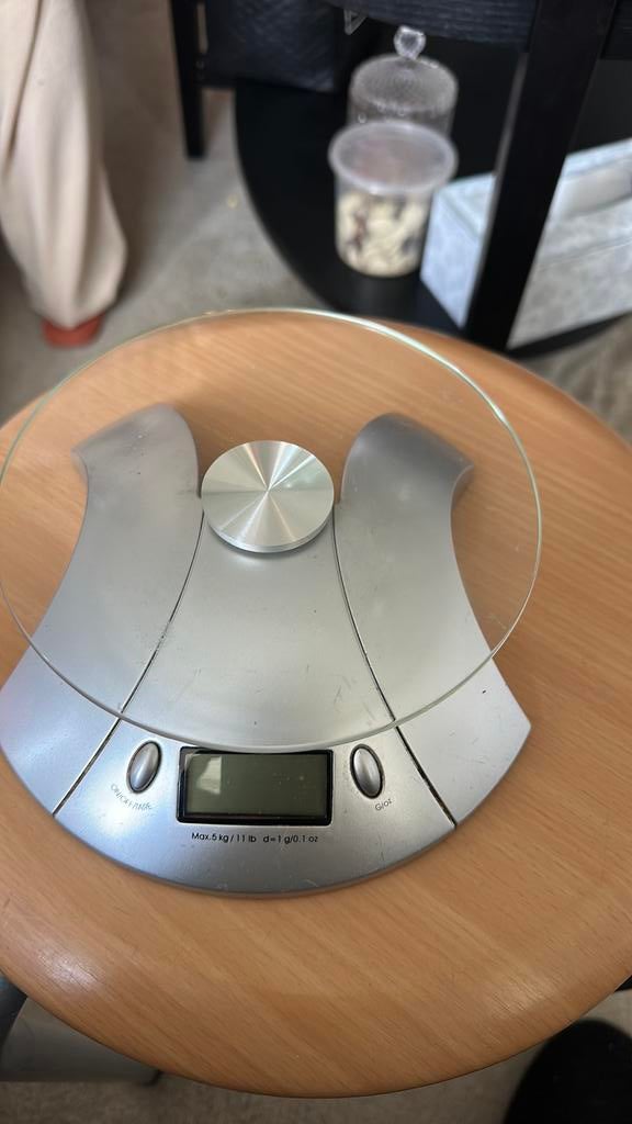 Keuken weegschaal max5 kg, Minder dan 10 kg, Keukenweegschaal, 1 tot 500 gram, Ophalen of Verzenden