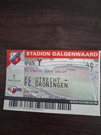 Toegangskaart fc Utrecht fc Groningen, Verzenden, Gebruikt