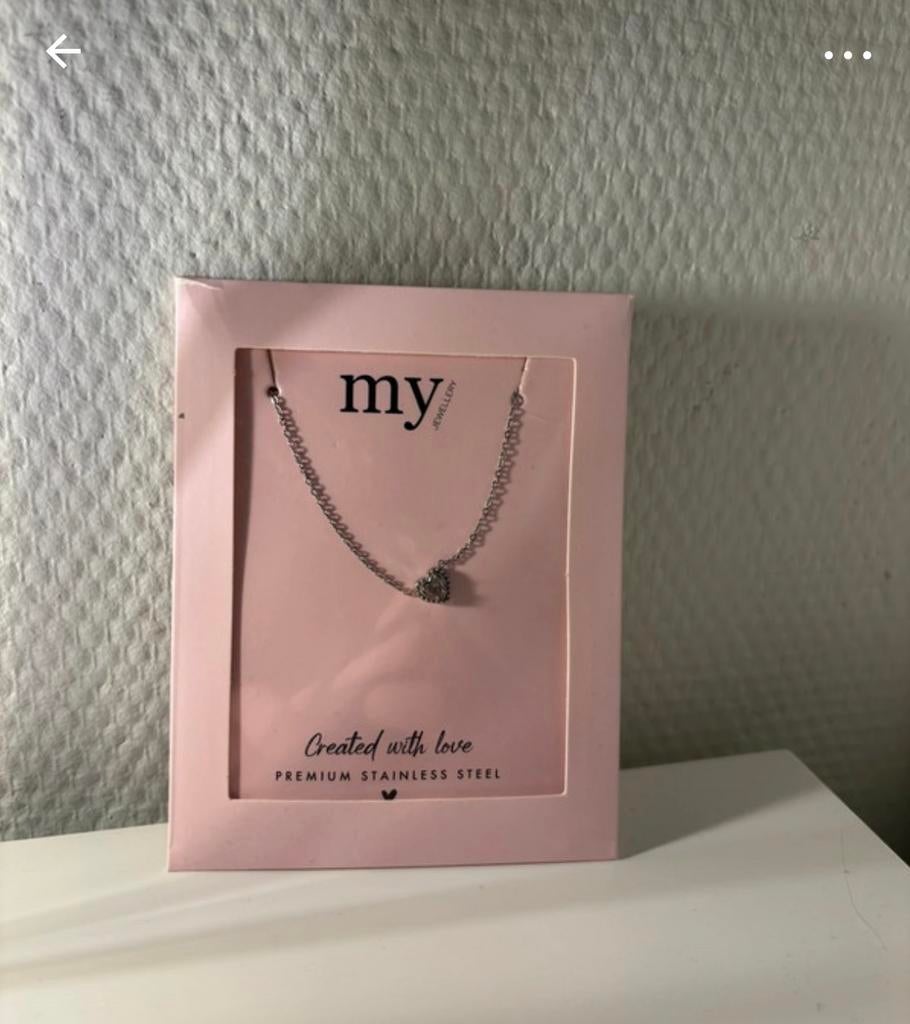 Ketting zilver, Ophalen of Verzenden, Zo goed als nieuw, Zilver