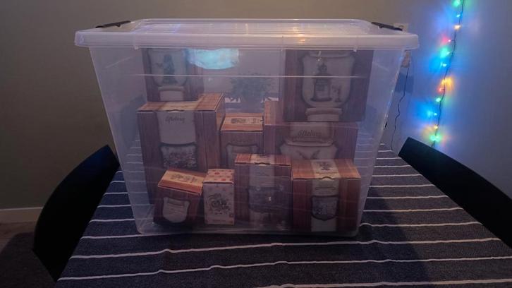 Efteling miniatuur set met opbergbox, Verzamelen, Efteling, Zo goed als nieuw, Beeldje of Poppetje, Ophalen