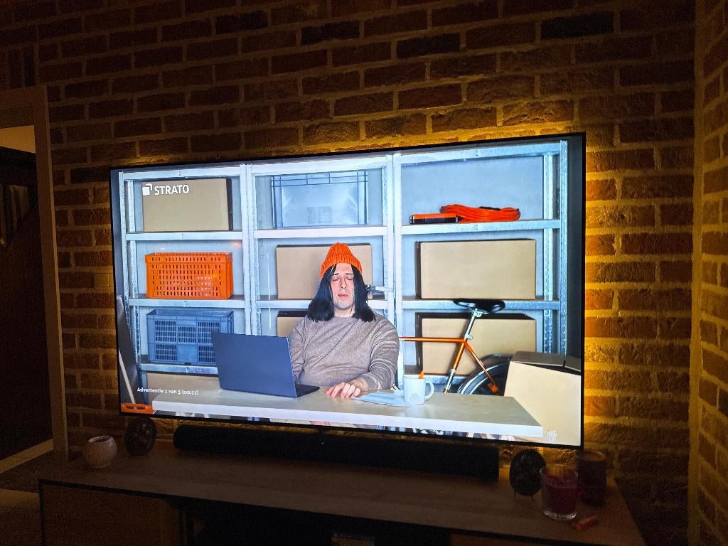 Samsung QE75Q80C QLED 4K TV – 75 inch – zo goed als nieuw!, Audio, Tv en Foto, Televisies, Ophalen, QLED, 120 Hz, Zo goed als nieuw