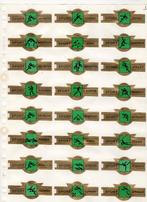 Topra  NF  Olympische Kentekens  groen, Verzenden, Zo goed als nieuw, Sigarenbandjes