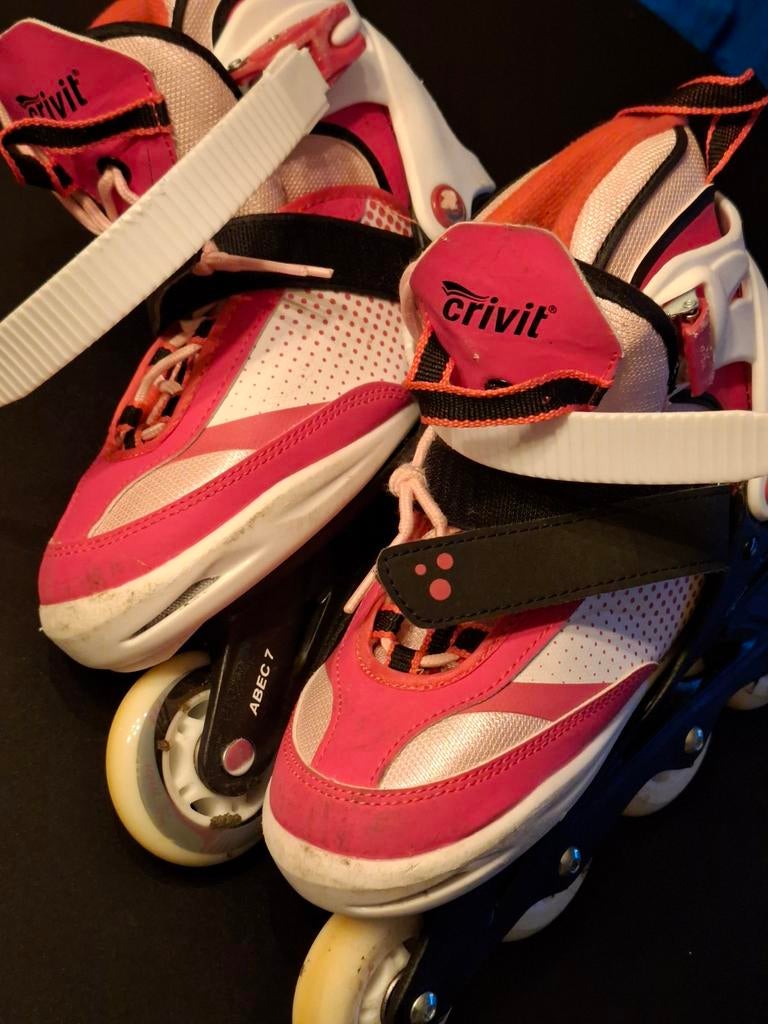 Crivit skeelers maat 33-37 verstelbaar, Ophalen, Verstelbaar, Gebruikt