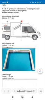 Plissé rolgordijn Ducato buscamper, Caravans en Kamperen, Camper-accessoires, Ophalen of Verzenden