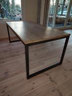 Eettafel industrieel, Huis en Inrichting, Ophalen, Gebruikt, Rechthoekig, 50 tot 100 cm