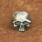Skull ring - Dark Omen - 925 Zilver in diverse maten, 18 tot 19, My Name Is Nobody, Verzenden, Nieuw