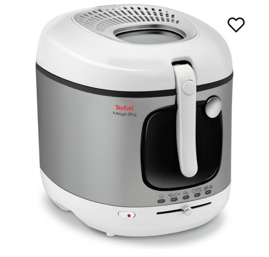 Tefal Mega 2kg Friteuse - Zo goed als nieuw, 2 tot 3 liter, Ophalen of Verzenden, Zo goed als nieuw