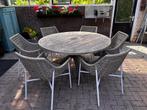 Tuinset incl. kussens, Ophalen, 6 zitplaatsen, Teakhout, Zo goed als nieuw