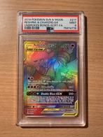 Unbroken Bonds - Reshiram & Charizard Secret Rare PSA 9, Ophalen of Verzenden, Nieuw, Losse kaart