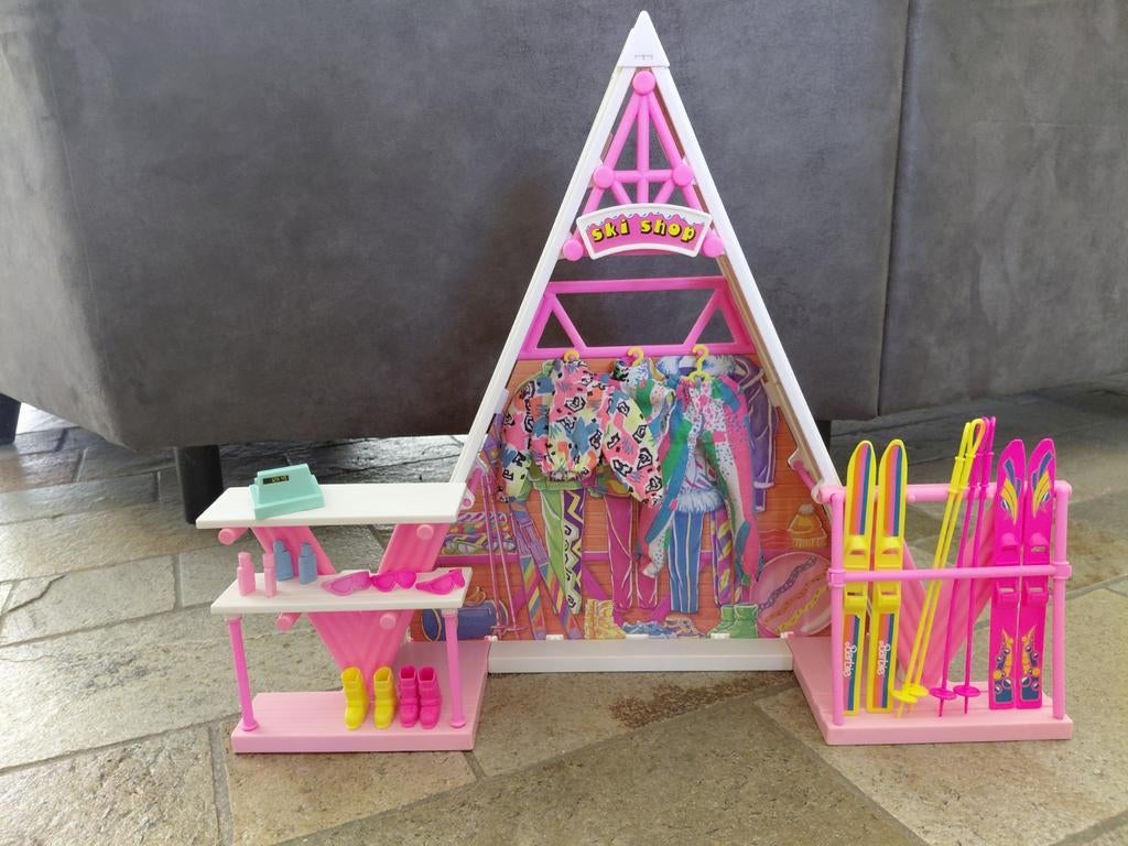 Barbie skishop uit 1990, Ophalen of Verzenden, Gebruikt, Meisje