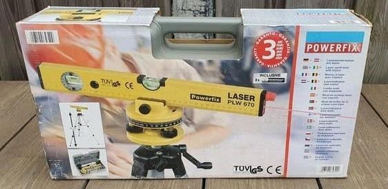 Powerfix laser PLW 670, Doe-het-zelf en Verbouw, Ophalen, Zo goed als nieuw