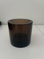 Iittala Kivi waxinelichthouder - Groot - Sand - Nieuwstaat, Ophalen of Verzenden, Zo goed als nieuw, Overige kleuren, Glas