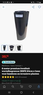 Wortelbegrenzer voor bamboe en invasieve planten, Ophalen of Verzenden, Bloeit niet, Overige soorten, Halfschaduw