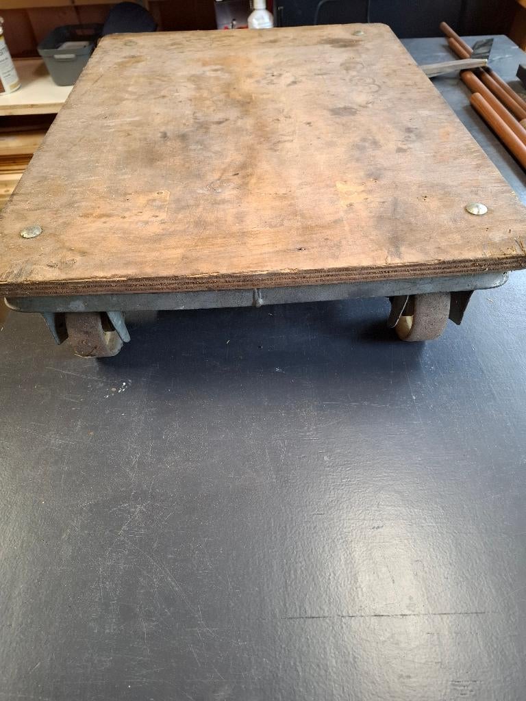 verhuiskar trolley transportkar, Doe-het-zelf en Verbouw, Transportwagens, 100 liter of meer, Ophalen, Gebruikt, Overige typen