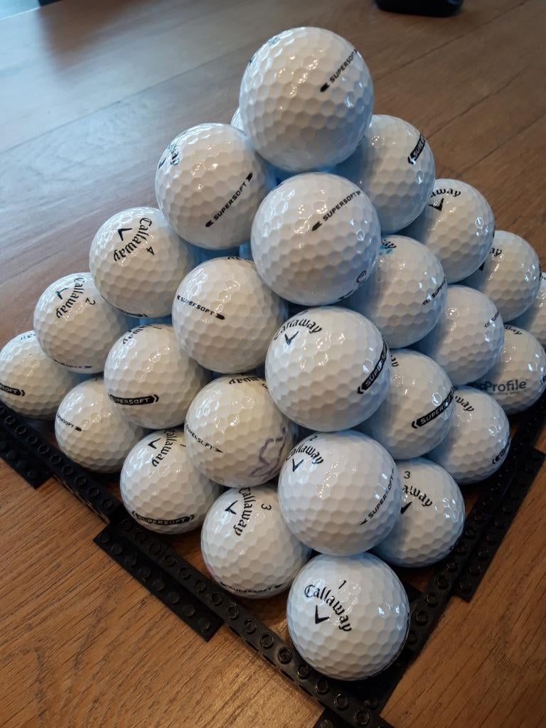 Callaway SuperSoft golfballen, Sport en Fitness, Golf, Ophalen of Verzenden, Zo goed als nieuw, Bal(len), Callaway